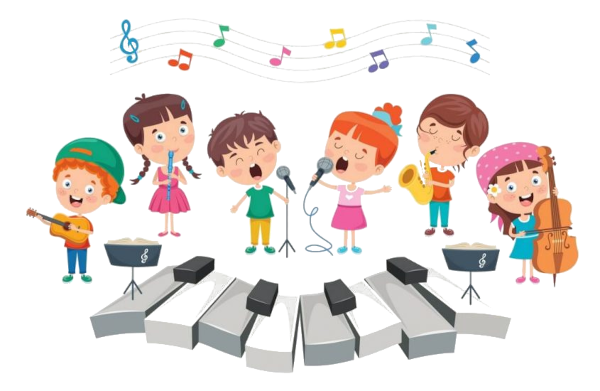 Dzieci z instrumentami
