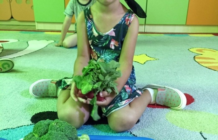 „Wakacyjna Kuchnia” w grupie Smerfy