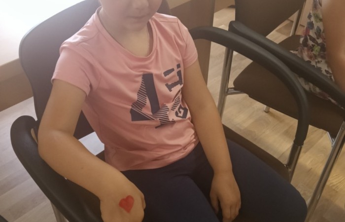 Wakacyjna wizyta przedszkolaków w Bibliotece